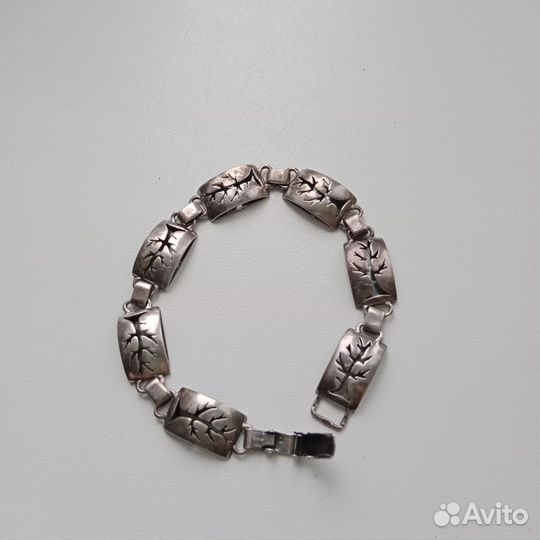 Серебряный браслет 925 пробы женский