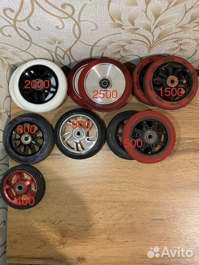 Колёса на трюковой самокат
