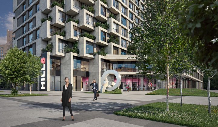 2-к. апартаменты, 127,9 м², 10/29 эт.