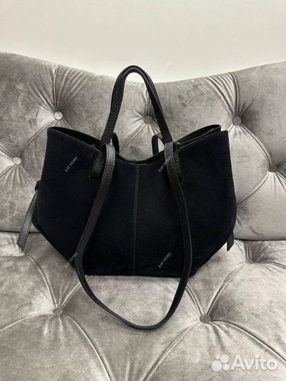 Сумка женская натуральная замша/италия