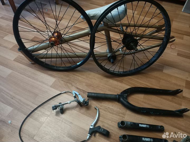 Запчасти к велосипеду BMX