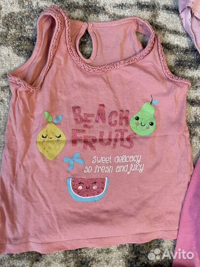 Вещи пакетом на девочку на 3 года