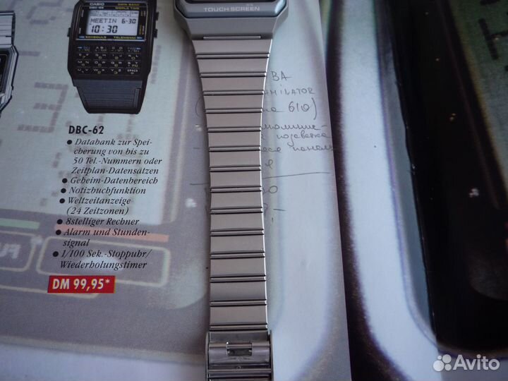 Часы Casio VDB-1000 Data Bank