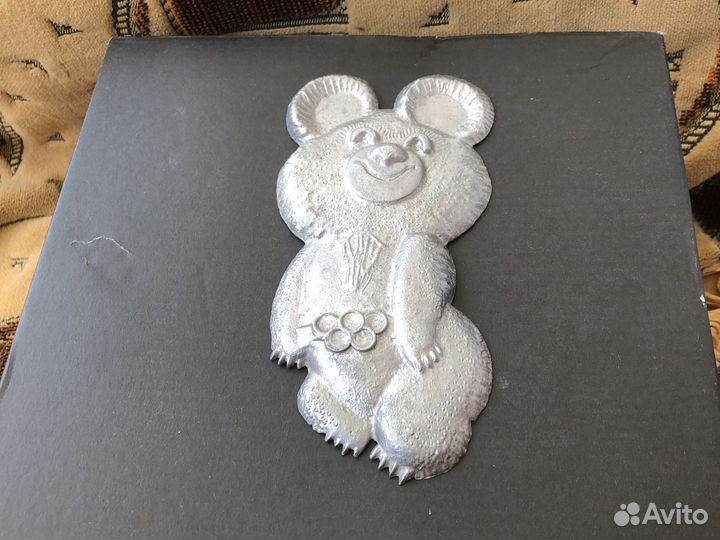 Олимпийский мишка алюминиевый