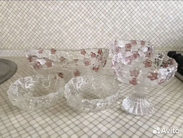 Конфетницы и тортница новое Walther-Glas