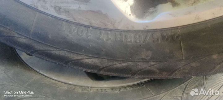R17 Kumho 722 235/65, PCD 5x120 DIA 114.3
