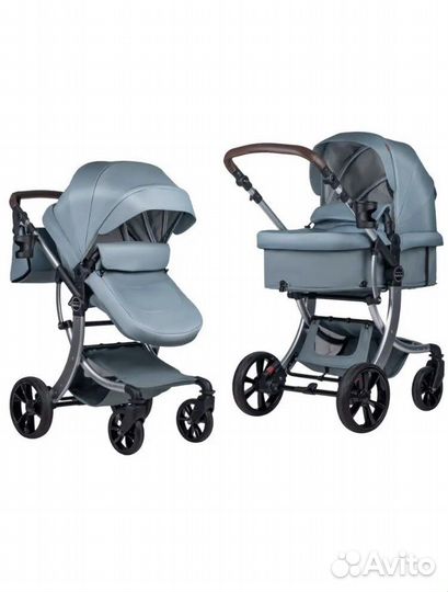 Коляска трансформер 2 в 1 для новорожденных Aimile