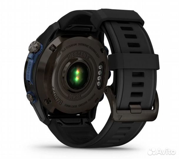 Часы Garmin descent MK3I титановый, DLC, черный