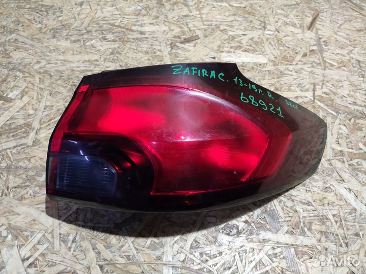 Фонарь зад. наруж. прав. opel zafira C