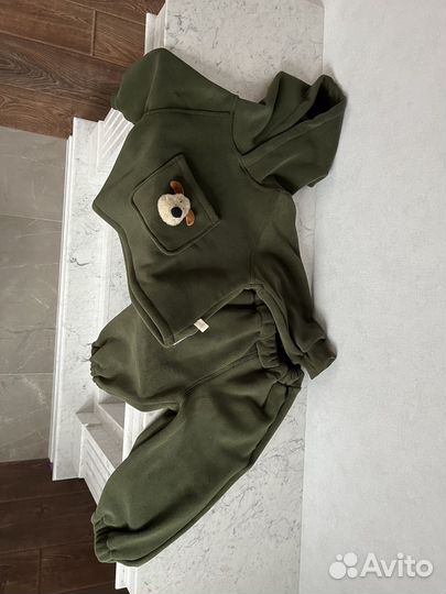 Флисовый костюм детский 86