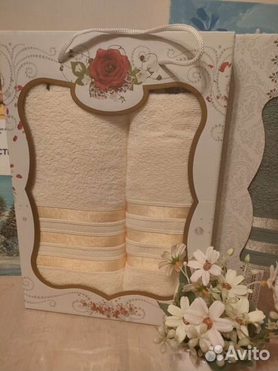 Подарочный набор полотенец