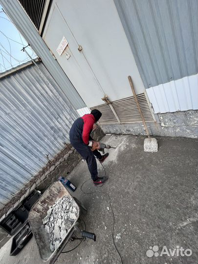 Демонтажные работы,снос стен