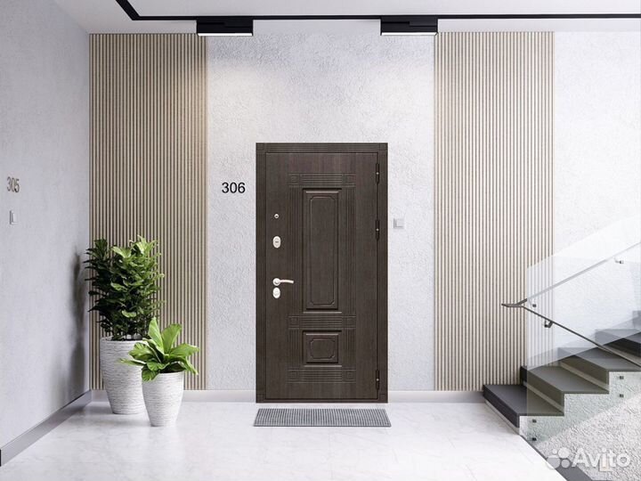Входная дверь в квартиру с гарантией 1 год