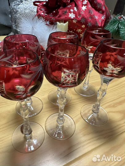 Подарки хрусталь бокалы