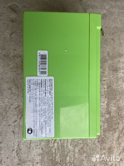 Тяговый аккумулятор 12в