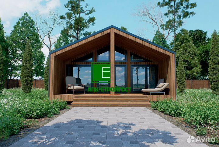 Модульный дом под ключ 60 кв.м