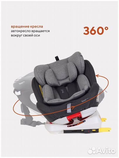 Детское автокресло 0-36 кг isofix новое