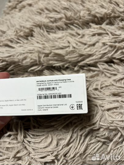 Наушники apple airpods 2