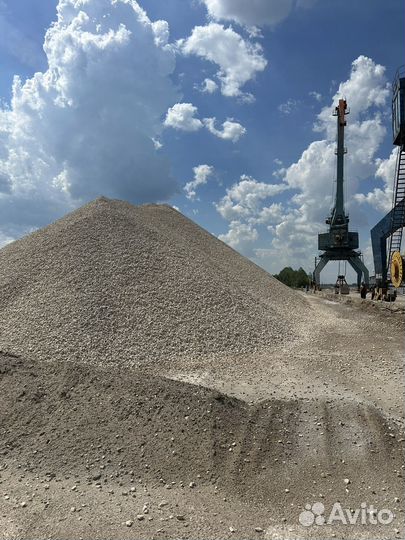 Щебень фр.20-40 / 40-70 с доставкой