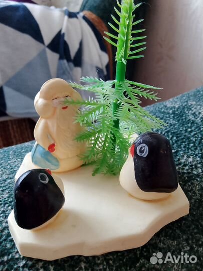 Дед мороз и пингвины, кукла