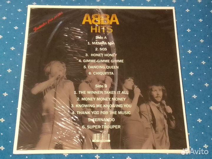 Новый винил. Italy. abba: Hits