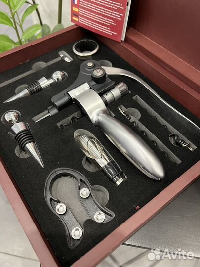 Подарочный набор для вина новый