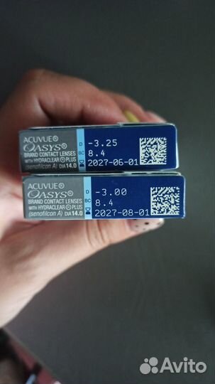 Линзы контактные acuvue oasys двухнедельные
