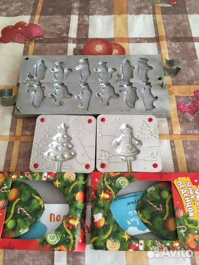 Формы для леденцов на палочке