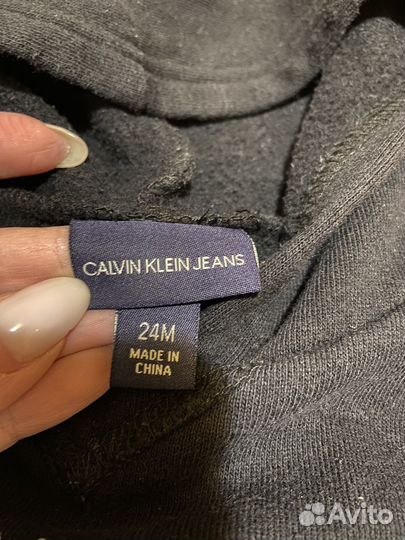 Оригинал Платье для девочки Calvin klein 24м 86/92