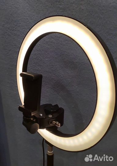 Кольцевая лампа для селфи 26см