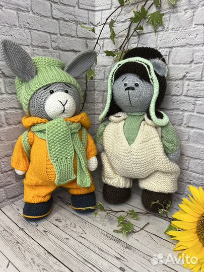 Вязанная игрушка