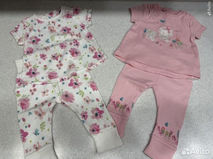 Пакет одежды mothercare 1-3 и 3-6