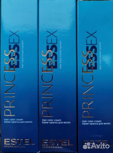 Краска для волос estel professional- 3 шт