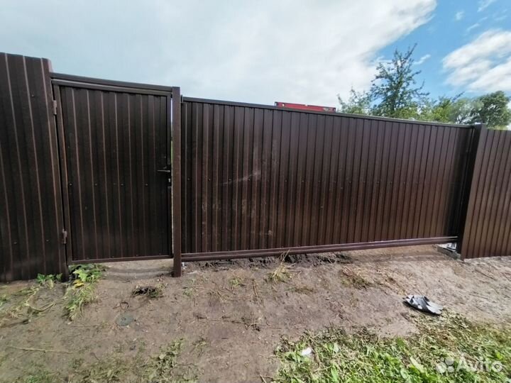 Забор под ключ