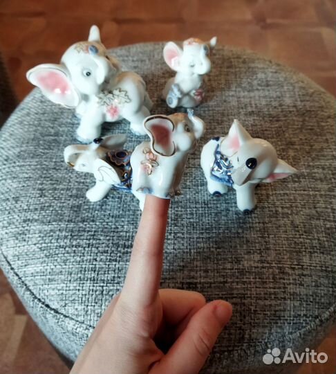 Статуэтки слонов