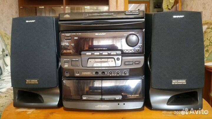 Музыкальный центр sharp cd
