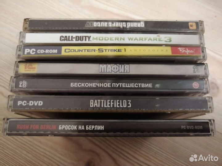 Игры для пк на дисках