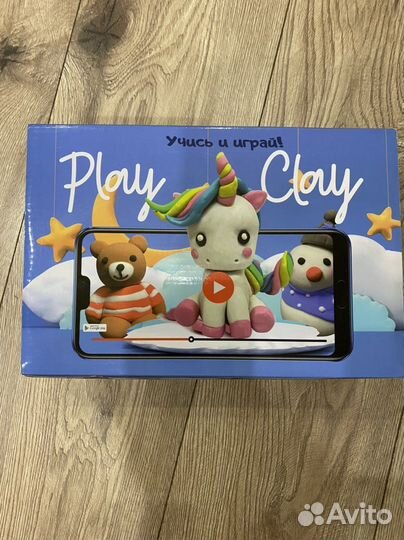 Масса для лепки новая play clay