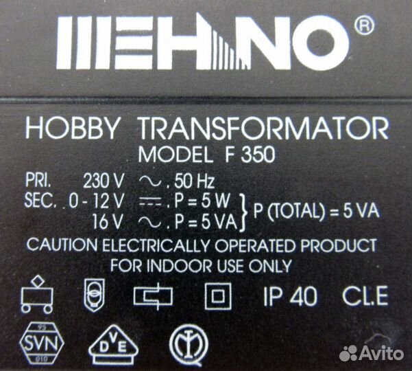 Mehano F350 Hobby-Transformator