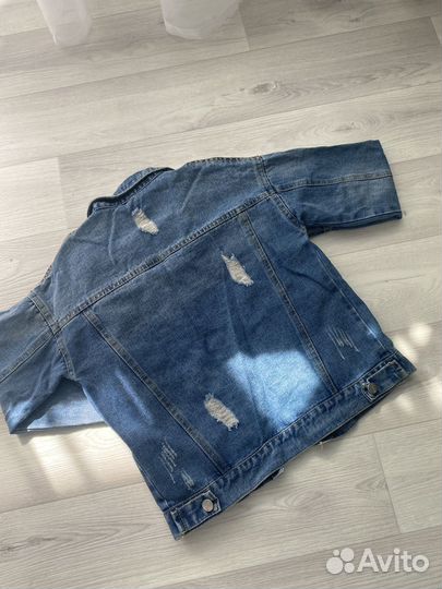 Джинсовая куртка для девочки