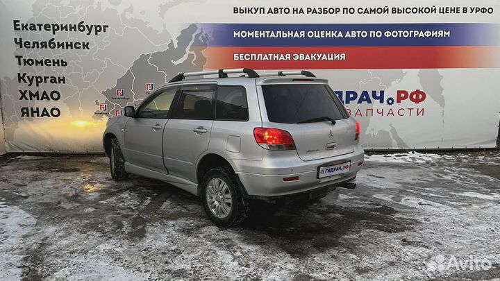 Накладка на порог наружная левая mitsubishi airtrek