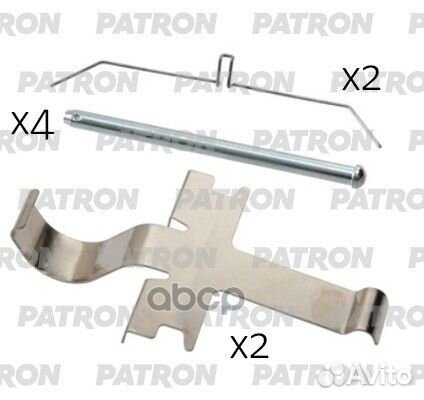 Комплект монтажный тормозных колодок дисковых T