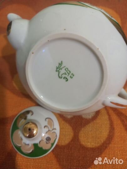 Чайник заварочный фарфоровый СССР