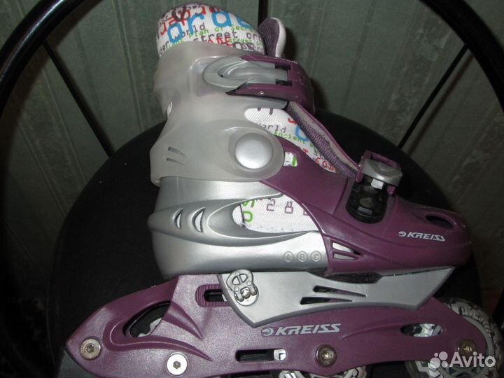 Коньки роликовые и защита, детские