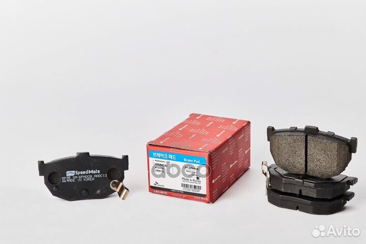 Колодки зад.hyundai elantra (XD) (2006) (coupe