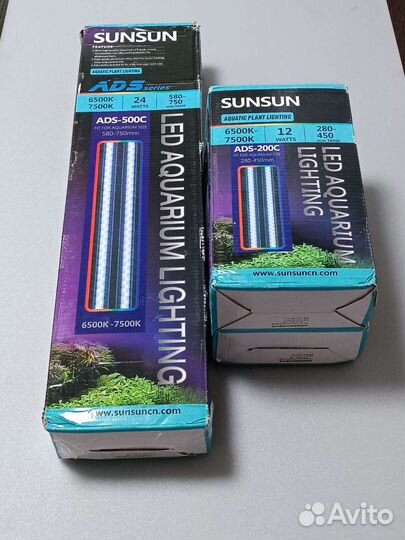 Растения Led светильники для аквариума sunsun ADS