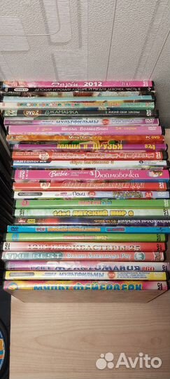 Dvd диски мультфильмы