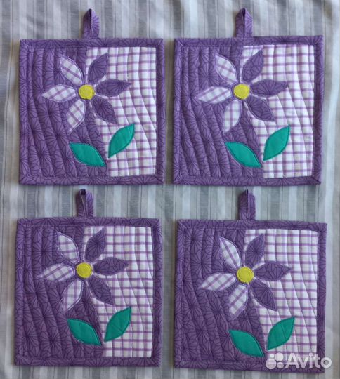 Прихватки, подставки под горячее лоскутные