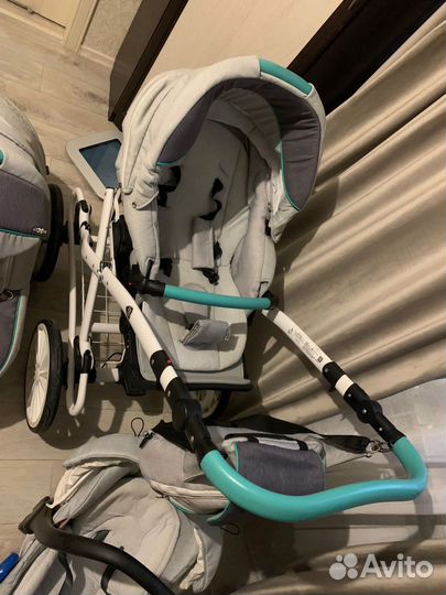 Коляска 3 в 1 Bebe-Mobile ines