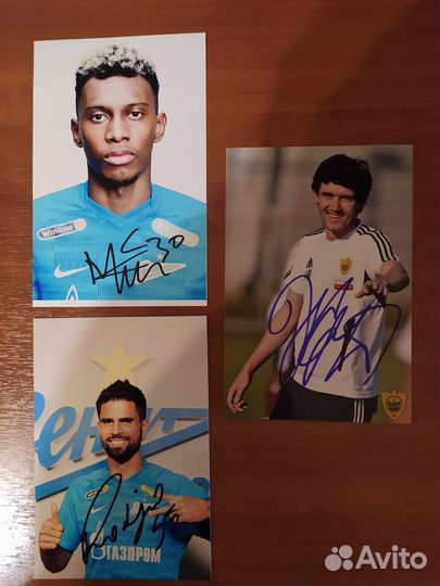 Автографы Фк Зенит (и другие)